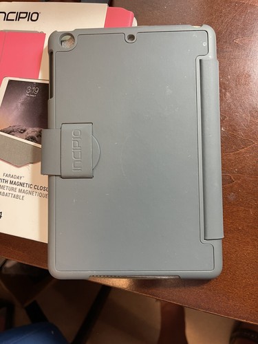 Incipio Faraday Folio Case with for Apple iPad Mini 4 - Pink + Grey Case too! - Picture 3 of 4