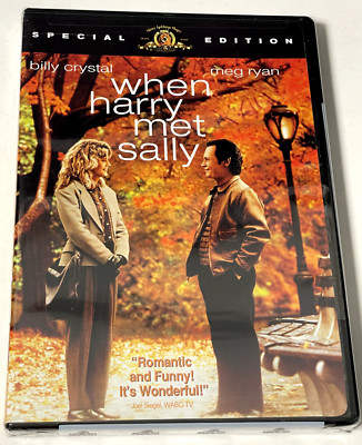 When Harry Met Sally DVD, 2001, Contemporary Classics -Special Edition New