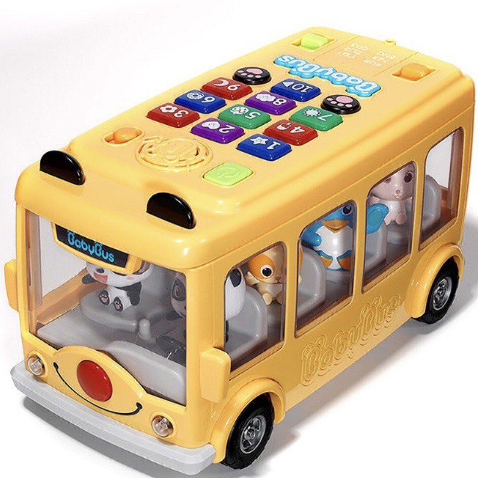 BabyBus Singing & Learning DX Baby bus 70 Korean English