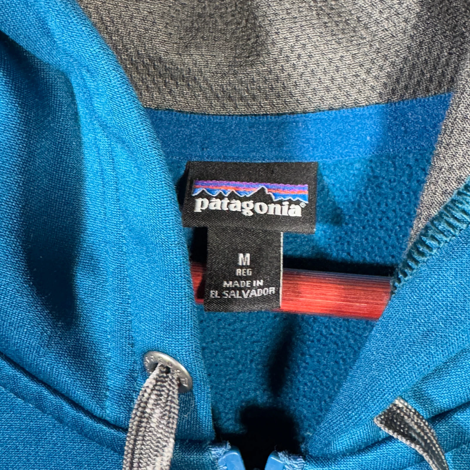 patagonia polycycle full zip flying fish jacket