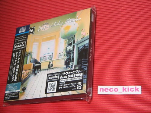 11H OASIS DEFINITELY MAYBE 30TH ANNIVERSARY DELUXE EDITION JAPAN 2 BLU-SPEC CD - Picture 4 of 4
