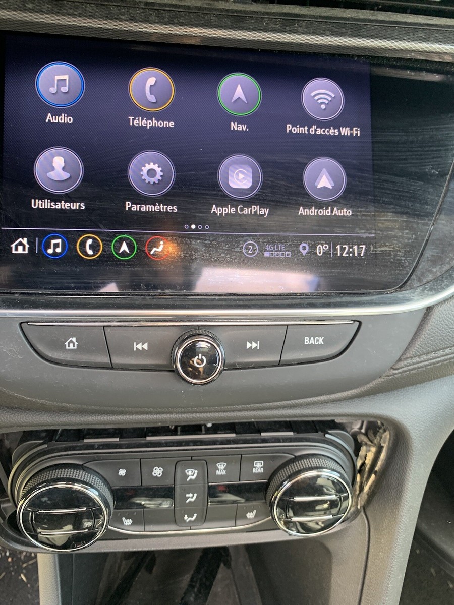 2020 BUICK ENCORE GX DASH INFORMATION DISPLAY SCREEN W/ RECEIVER
