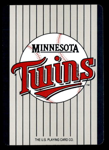 Minnesota Twins 1992 US Playing Cards Regional Issue Singles * You PICK CHOOSE * - Picture 94 of 100