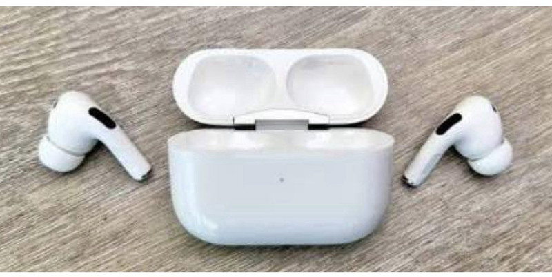 Apple AirPods Pro White Wireless Bluetooth In-Ear Earbuds w/ Charging Case & Box