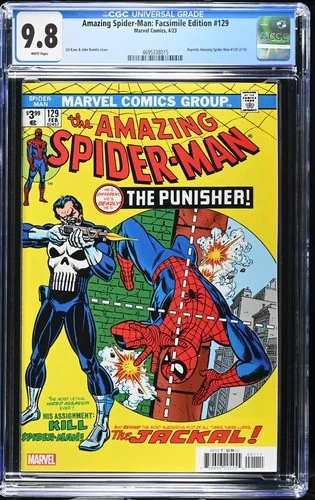 Amazing Spider-Man: Facsimile Edition 129 CGC 9.8  Reprints Amazing Spider-Man