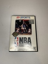 NBA Showdown '94 Sega Genesis TESTED! EA Sports: 1st Round - Game, Case & Manual
