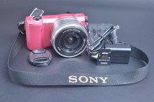 Sony Alpha a5000 ILCE-5000 Mirrorless Digital Camera Pink w/ 16-50mm Lens M71