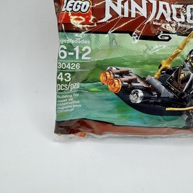 LEGO Ninjago 30426 Stealthy Swamp Airboat Cole Mini Figure Polybag 43 Pieces NIP