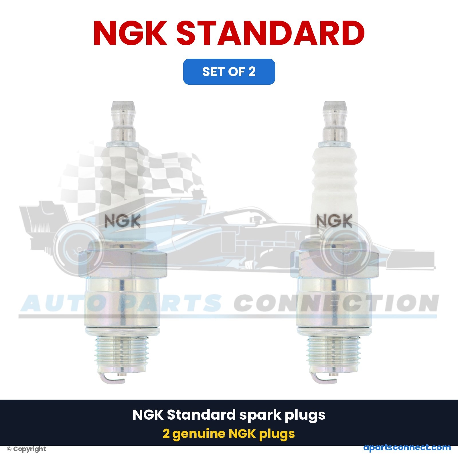 1955-1959 HARLEY XL KH NGK SPARK PLUGS