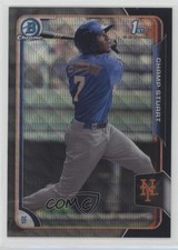 2015 Bowman Asia Exclusive Black Wave Refractor Champ Stuart #BCP59 y8h