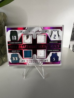 2024 Leaf #DNM-13 Robinson, Kidd, Hill, Howard 1994Draft Night Memories /15