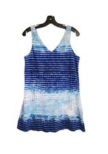 Lauren Ralph Lauren Blue Sundress Women’s Large Casual Beach Sleeveless