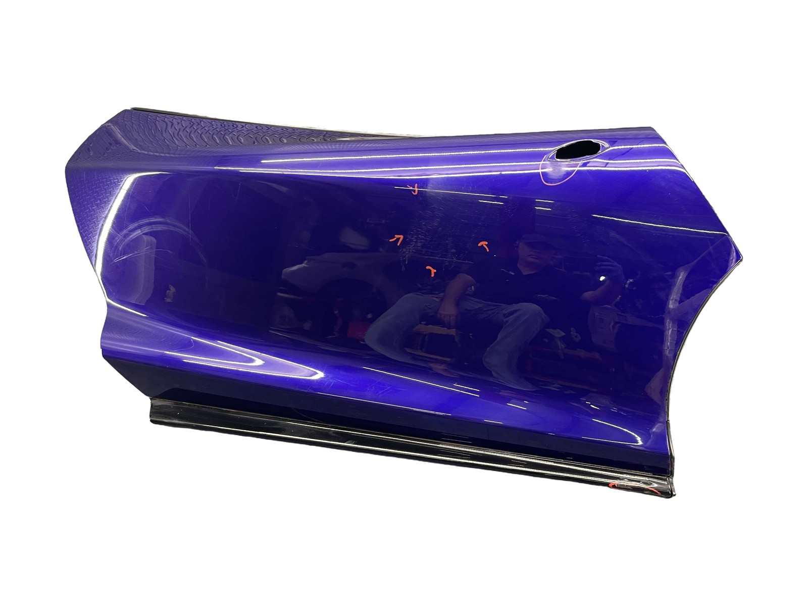 McLaren GT 2020-2023 Front Right Door framework Purple