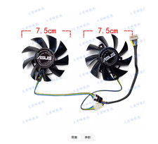 Graphics Card Cooling Fan FD8015U12D For ASUS GTX1650 1660ti DUAL