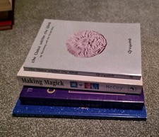 4  WITCHCRAFT  BOOKS Wicca Pagan  Magic Spells