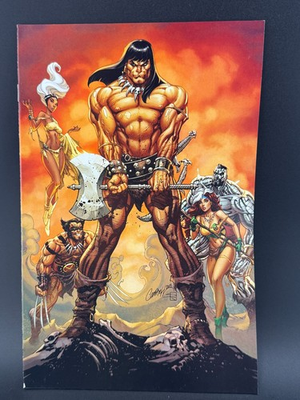 #ad Conan the Barbarian #1 J. Scott Campbell Virgin Variant $4.79