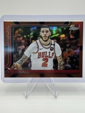 2025-26 Topps Chrome #38 Lonzo Ball Orange Basketball Border (SP) ⭐️