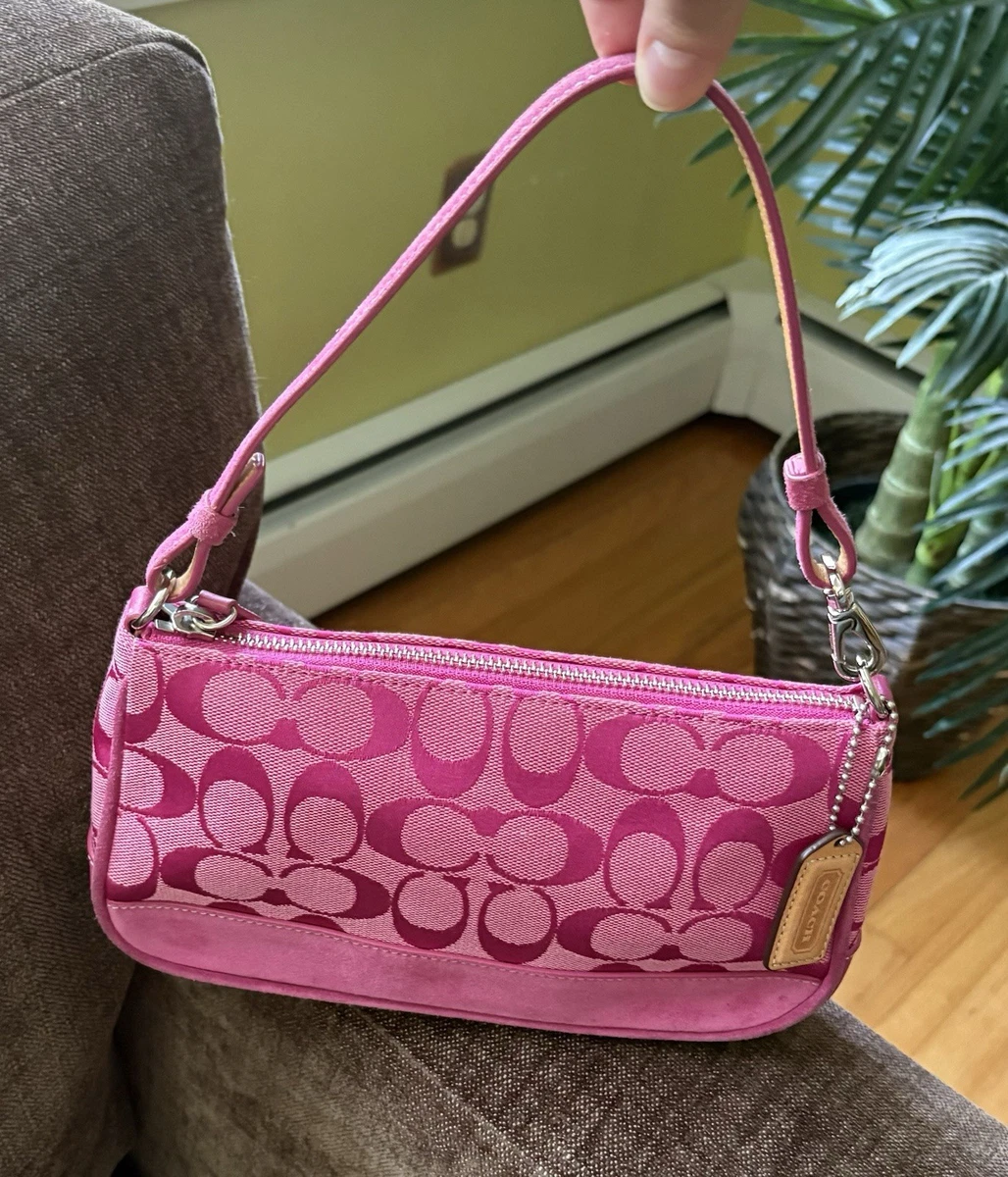 d*4様 COACH ピンク レザー ショルダーバッグ d*4様 COACH ピンク レザー ショルダーバッグ COACH」 ショルダー