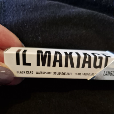 Il Makiage Black Card wasserfester flüssiger Eyeliner NEU OVP