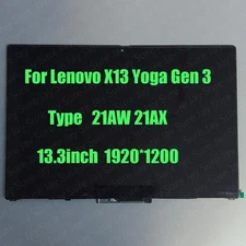 For Lenovo X13 Yoga Gen 3 Lcd Touch Screen Assembly Type 21AW 21AX