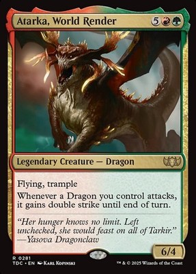 Atarka, World Render TDC-281 NM EN MTG