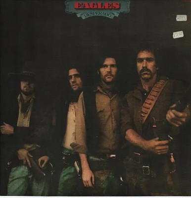 Eagles Desperado TEXTURED SLEEVE NEAR MINT Pathé Vinyl LP