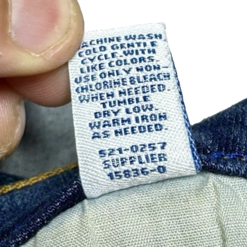 Arizona Jean Co Hombres 36 Flex Calce Ajustado Denim Pantalones Cortos Azul Corte Dobladillo Crudo Informal Foto 3 de 4