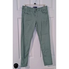 Democracy "Ab"solution Green Skinny Jeans Size 4 Stretch Comfort