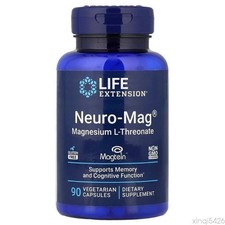 Life Extension Neuro-Mag Magnesium L-Threonate 90 Capsules  Brain Health  Cogn