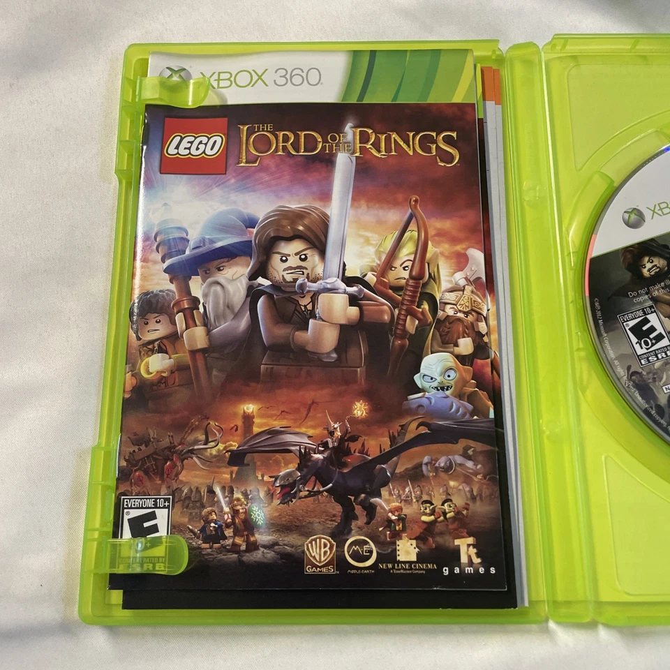 LEGO The Lord of the Rings Xbox 360 CIB Complete. Tested and Working! - Image 3 of 4