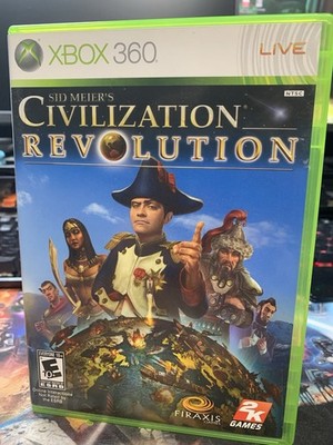Sid Meier's Civilization Revolution (Microsoft Xbox 360, 2008) No Manual  Tested