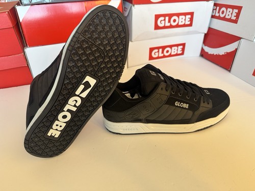 Globe Tilt 14  Men's Black/Black/White Skateboarding Shoes