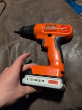 BLACK+DECKER LD120 20V Cordless Drill /Driver With Battery No Charger
