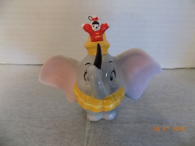 Schmid Walt Disney Dumbo & Timothy Porcelain Ornament Taiwan