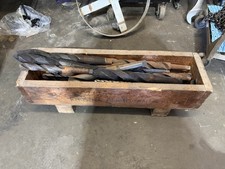 LARGE LOT OF HSS MACHINIST DRILL BITS HERCULES PTD UNION TWIST