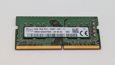 Dell 5400 SK Hynix 8GB 1Rx8 PC4-2400T Memory RAM SODIMM HMA81GS6AFR8N-UH