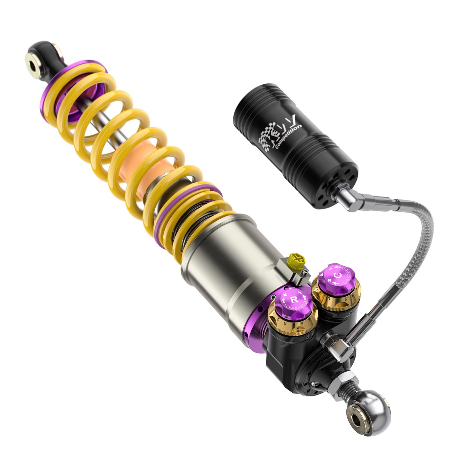 KW 30971427 Coilover Adjustable Lowering Kit for 04-05 Porsche Carrera GT