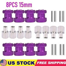 15mm Extension Offset Wheel Hub 12mm Hex Drive Adaptor For 1/10 RC Crawler New