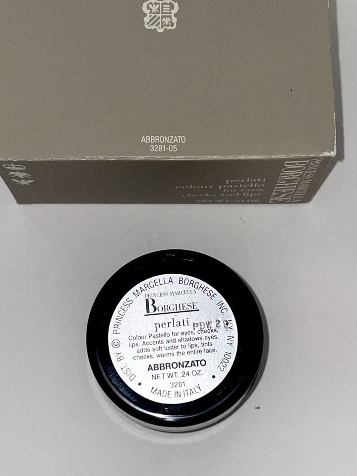 Sombra de ojos vintage Princesa Marcella Borghese al horno Perlati pigmento Abbronzato Foto 4 de 4