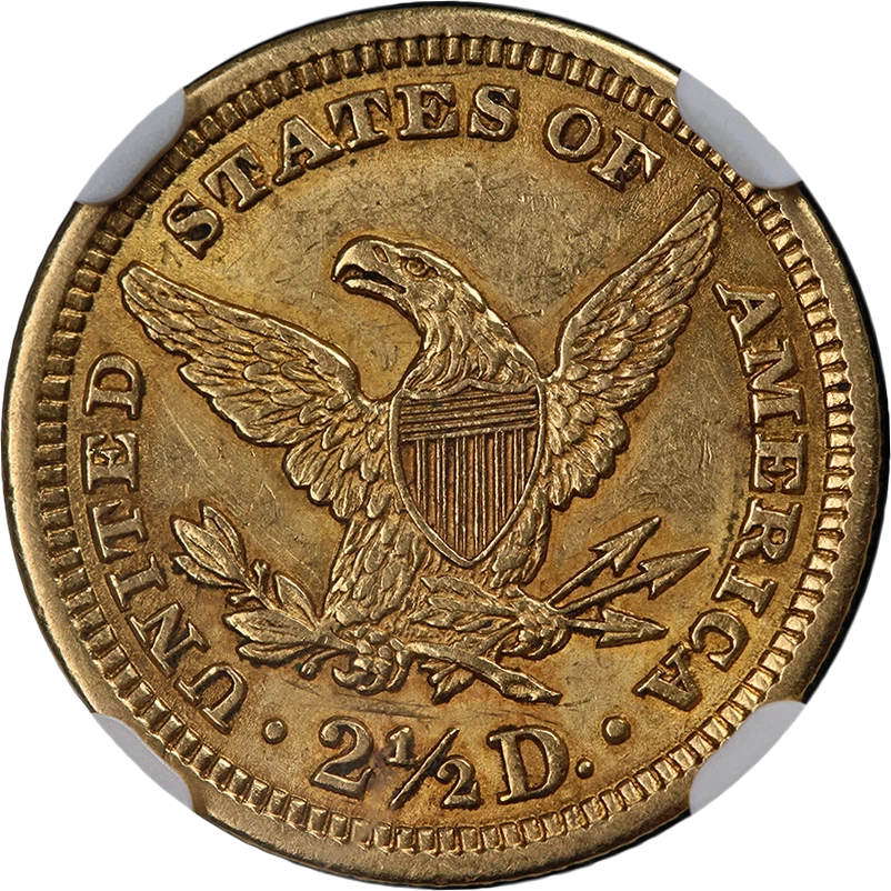 1904 Liberty Gold $2.50 NGC MS61 Nice Eye Appeal Nice Strike - Image 2 of 4