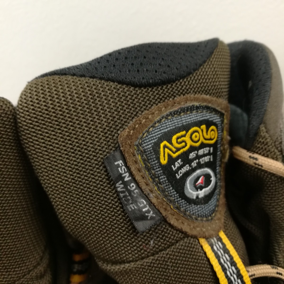 Asolo FSN 95 GTX Gore-Tex Hiking Boots Men\'s Sz 11.5 Waterproof Fugitive Trail Asolo Hiking Boots fsn 95 GTX mens US Size 8 | eBay main image 4