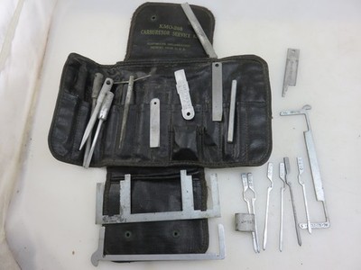 Kent-Moore Snap-On & More Carburetor Float Level Gauge Adjustment Tool Set 20pc