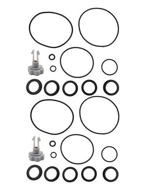 2 Satz O Ring Kit 25013 mit Ventilen für Intex Sandfilterpumpe Ersatzteile