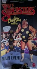 WWE Mattel LJN Dusty Rhodes POSTER ONLY target Exclusive no figure black