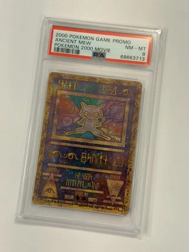 2000 POKEMON GAME MOVIE POKEMON 2000 MOVIE ANCIENT MEW PSA 8 NM-MT