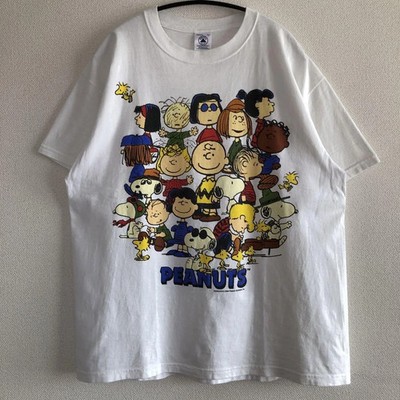 Vintage 90s Peanuts Peanut Snoopy Soaked Print T-shirt