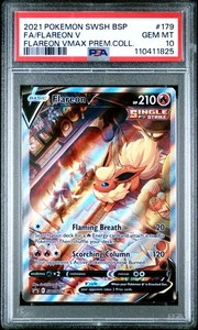 flareon vmax pokemon card value (003) 2024 Simplified Chinese Csh C-Eevee Advanced Gift Box proof acrylic case and featuring a striking image of the captivating character Flareon Vmax Psa 10 |