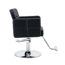 360  Swivel Hydraulic Barber Chair Hair Stylist Salon Chair Footrest PU Leather