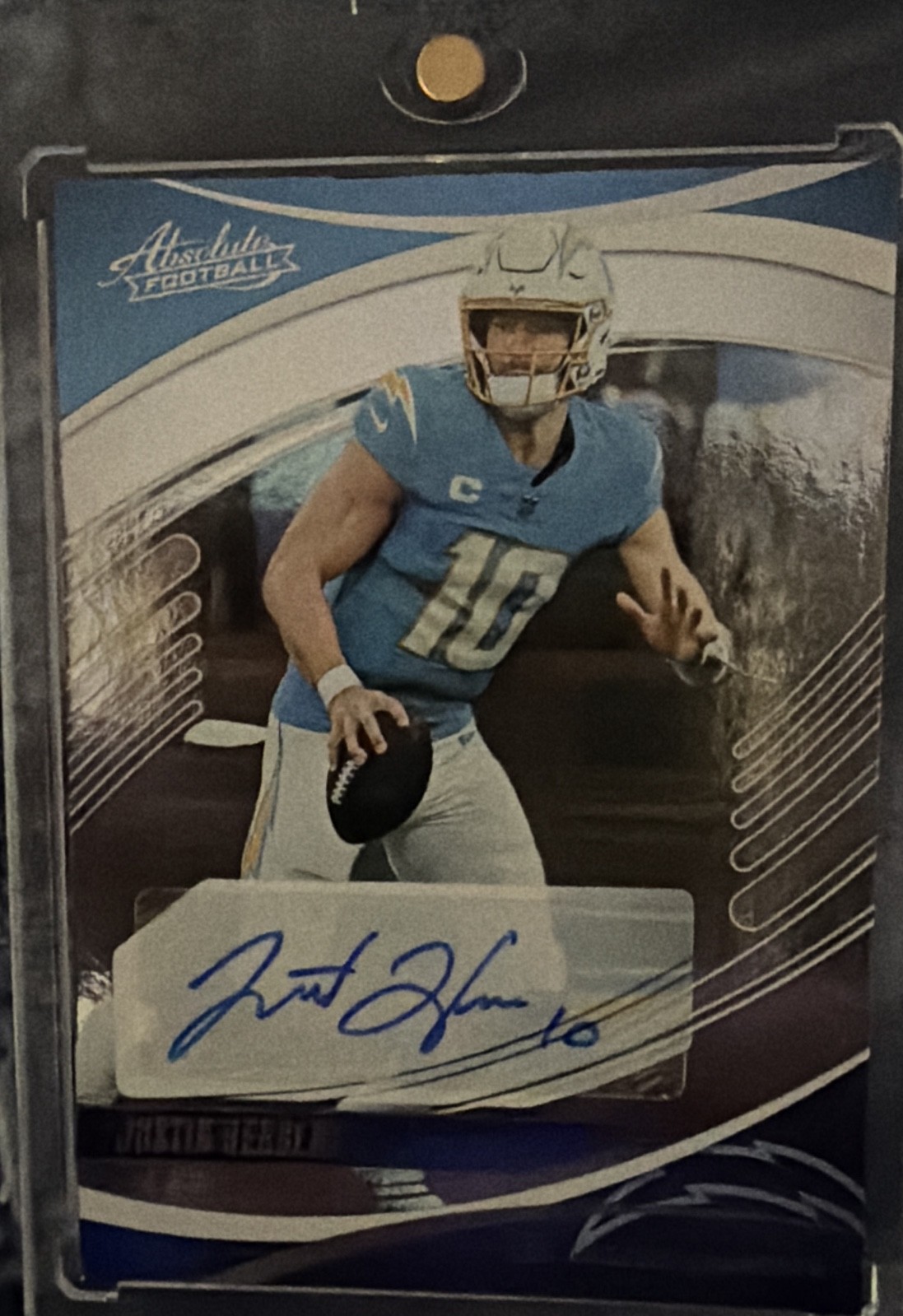 2025 Panini Absolute - Justin Herbert #11 Signatures (AU)