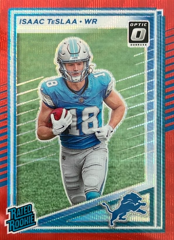 2025 Donruss Optic Rated Rookies Preview Holo#338 Isaac TeSlaa